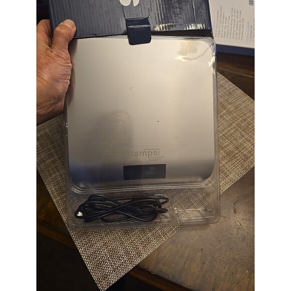 Stamps.com 5 lb Digital Postal Scale Stainless Steel USB Powered in Box 2015 - Picture 12 of 14